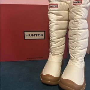 Hunter Women's Winter Boots in White